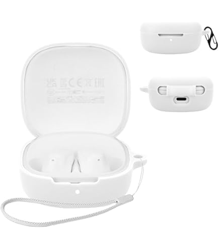 Xiaomi イヤホンケース ホワイト Amazon | For シャオミ(Xiaomi) ワイヤレスイヤホン Redmi Buds 5 用